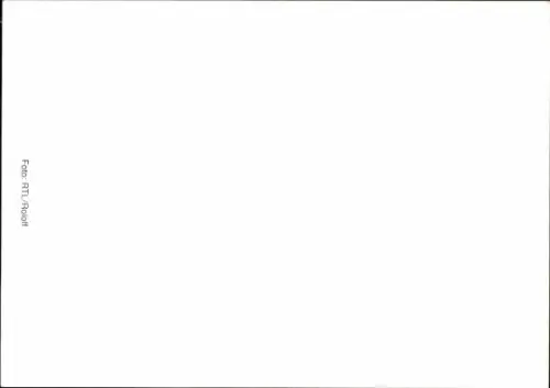 Autogrammkarte Moderatorin Bärbel Schäfer, Portrait, Autogramm