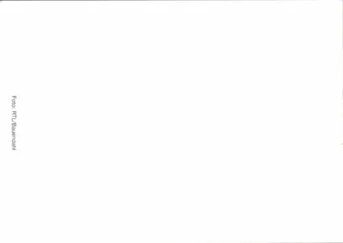 Autogrammkarte Moderatorin Bärbel Schäfer, Portrait, Autogramm