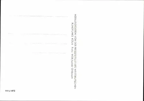 Ak Fernsehmoderator Hansjürgen Rosenbauer, WDR Rundfunk Köln, Autogramm