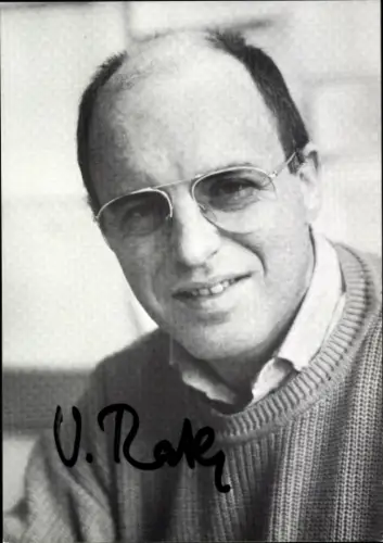 Ak Schauspieler Volker Rath, Portrait, Autogramm