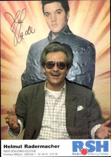 Foto Ak Helmut Radermacher, Autogramm, RSH