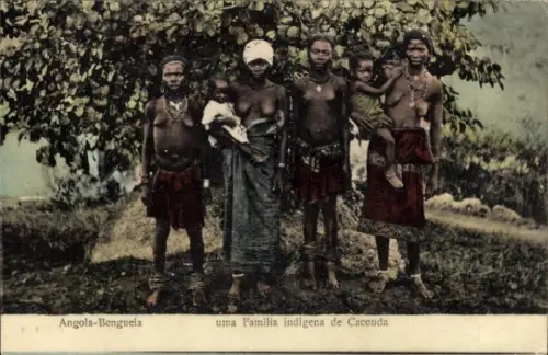Ak Angola-Benguela, uma Familia indigena de Caconda