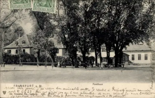 Ak Frankfurt am Main, Forsthaus
