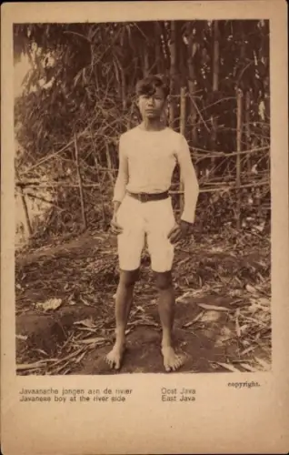PC Java Indonesia, Javanese boy at the river side