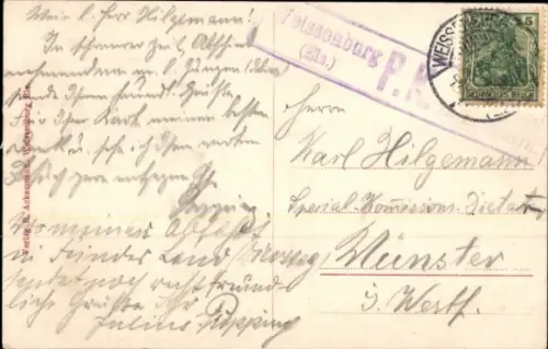 Ak Wissembourg Weißenburg Elsass Bas Rhin, Rathaus mit Marktplatz