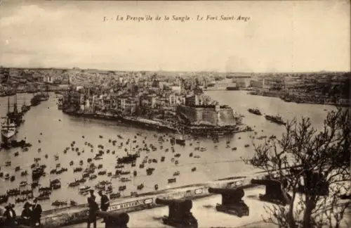 CPA Saint-Ange-le-Vieil Seine-et-Marne, La Presqu'ile de la Sangle, Le Fort Saint Ange