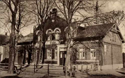 Ak Hademarschen in Holstein, Café, Konditorei