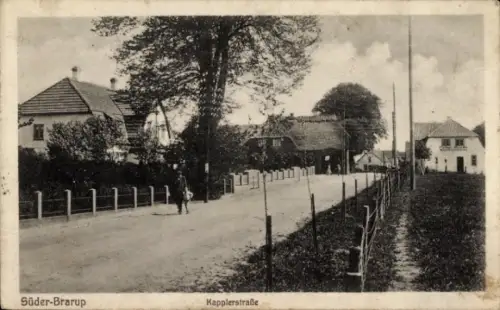 Ak Süderbrarup in Angeln, Kapplerstraße