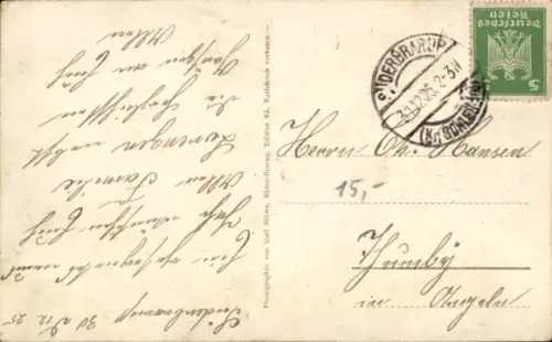 Ak Süderbrarup in Angeln, Kapplerstraße