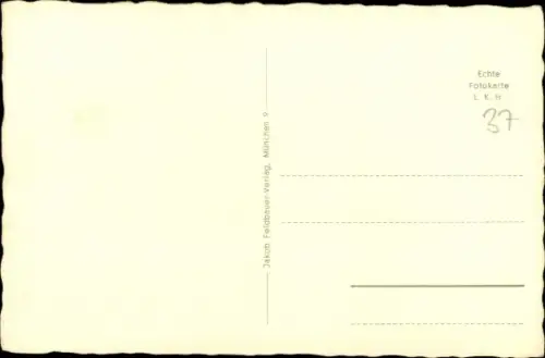 Ak Tegernsee in Oberbayern, Panorama, Blauberg