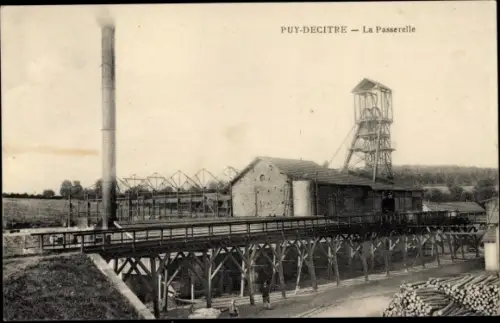 Ak Haute Vienne, Puy Decitre, La Passerelle