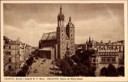 Ak Krakau Krakau Polen