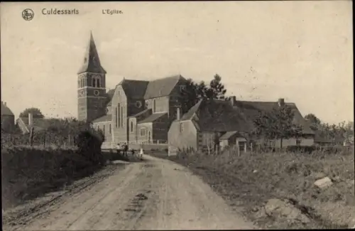Ak Cul des Sarts Culdessarts Wallonien Namur, L'Eglise