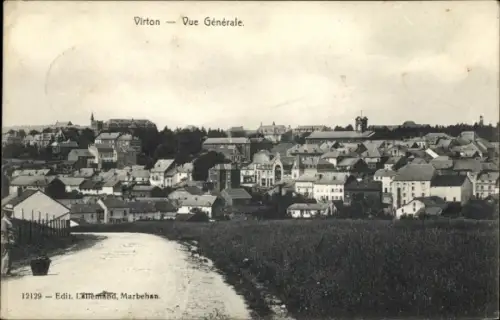 Ak Virton Wallonien Luxemburg, Vue Generale, Panorama