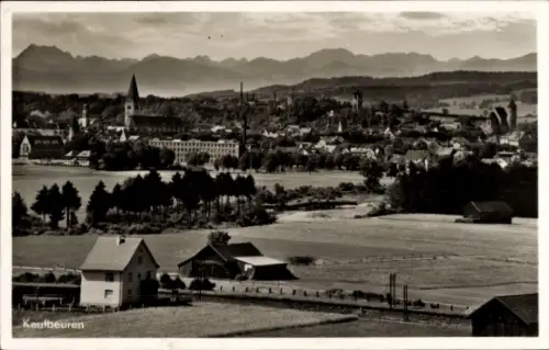 Ak Kaufbeuren an der Wertach in Schwaben, Gesamtansicht