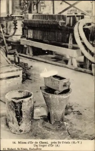 Ak Saint Yrieix Haute Vienne, Cheni Gold Mines