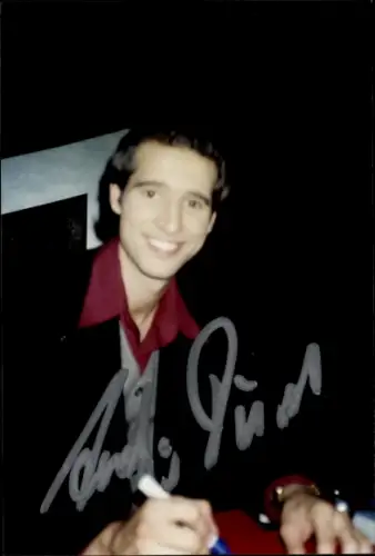 Foto Moderator Andreas Türck, Portrait, Autogramm