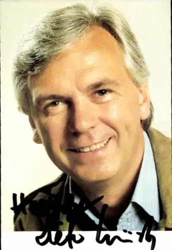 Ak Sportreporter Dieter Kürten, Portrait, Autogramm