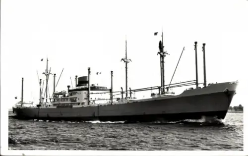 Foto Frachtschiff SS Zaanland
