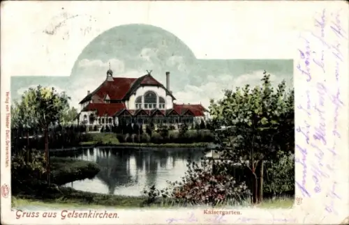 Ak Gelsenkirchen im Ruhrgebiet, Kaisergarten