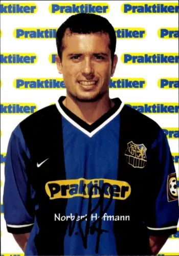 Autogrammkarte Fußballer Norbert Hofmann, 1. FC Saarbrücken, Autogramm