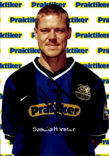 Autogrammkarte Fußballer Sascha Hörster, 1. FC Saarbrücken, Autogramm