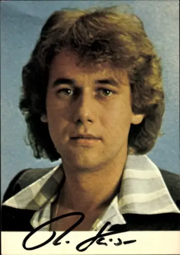 Autogrammkarte Sänger Roland Kaiser, Autogramm