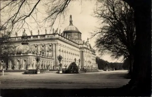 Foto Ak Potsdam in Brandenburg, Neues Palais, Sanssouci