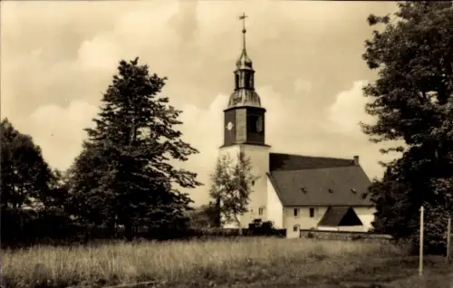 Ak Schellerhau Altenberg im Erzgebirge, Kirche