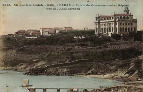Ak Dakar Senegal, Palais du Gouvernement, Hôpital, Anse Bernard, Afrika, 