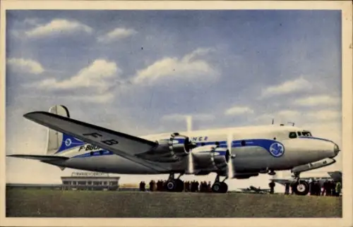 Ak Französisches Passagierflugzeug, Zivilflugzeug, Douglas DC 4, Air France