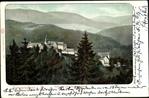 Ak Schwarzburg in Thüringen, Schloss