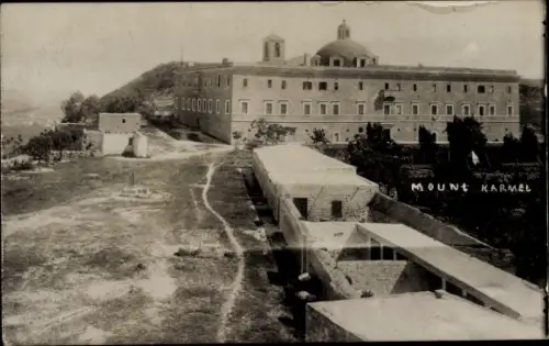 Foto Ak Israel, Berg Karmel, Karmel