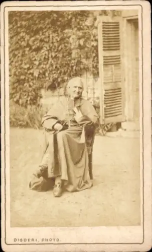 CdV Kardinal Félix Dupanloup, Kardinal, Porträt