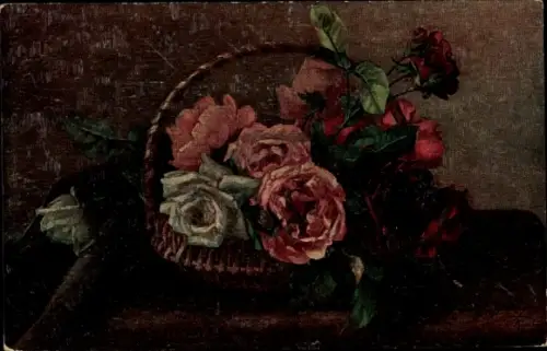 Künstler Ak Billing, M., Rosen