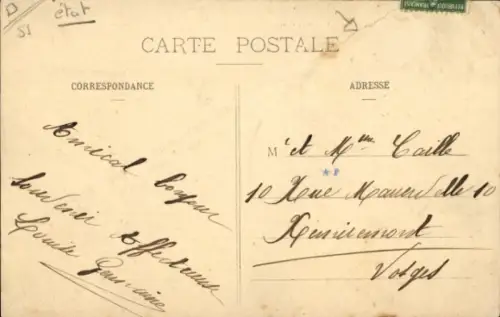 CPA Saint-Mihiel Meuse, Rue Carnot