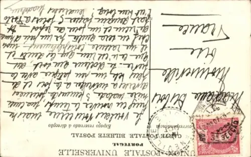 Ak Manuel II. von Portugal, Portrait