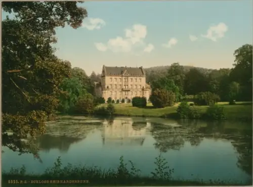 Foto Reinhardsbrunn Friedrichroda im Thüringer Wald, Schloss Reinhardsbrunn