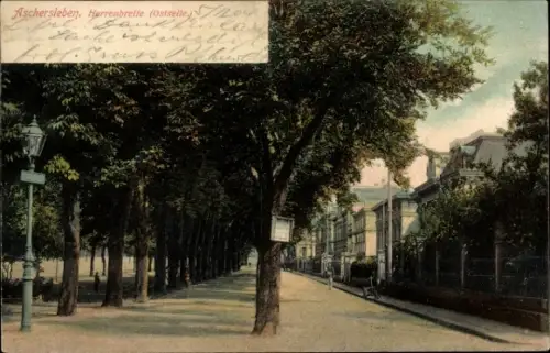 Ak Aschersleben im Salzlandkreis, Herrenbreite