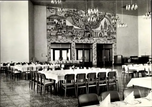 Ak Aschersleben in Sachsen Anhalt, HO Gaststätte Haus der Werktätigen