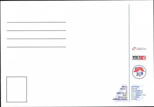 Autogrammkarte Fußballer Tobias Rathgeb, FC Hansa Rostock, Autogramm