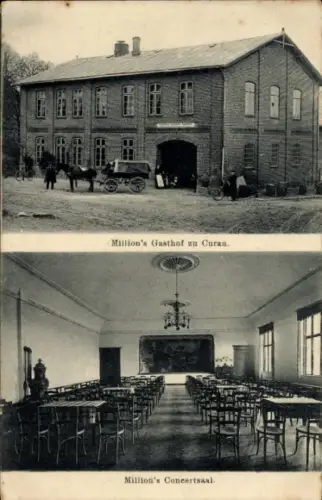 Ak Curau Stockelsdorf in Ostholstein, Million's Gasthof, Innenansicht