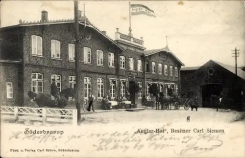 Ak Süderbrarup in Angeln, Angler Hof