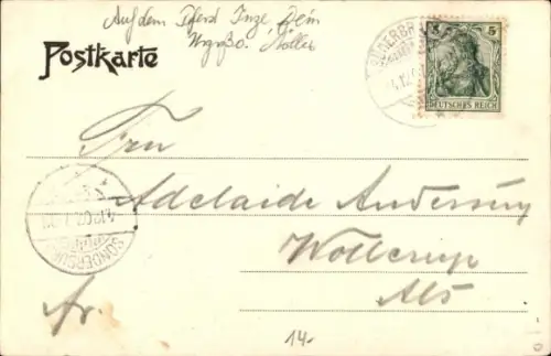 Ak Süderbrarup in Angeln, Angler Hof