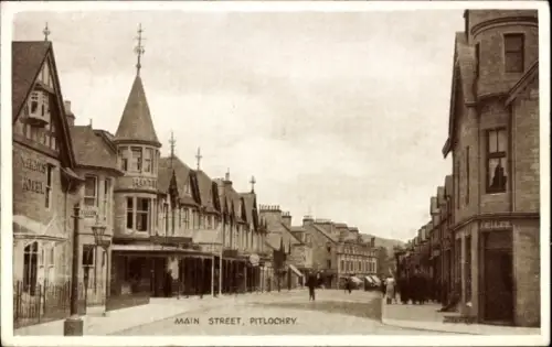 PC Pitlochry, Scotland, Main Street