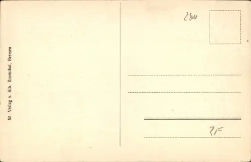 Ak Bremen, Ratskeller, Rosekeller, Weinfässer