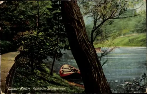 Ak Essen im Ruhrgebiet, Stadtgarten