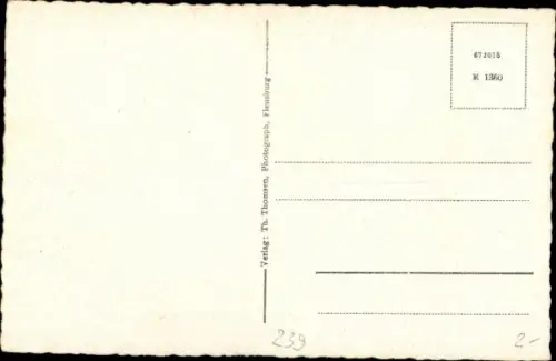 Ak Harrislee Wassersleben bei Flensburg, Fördeblick