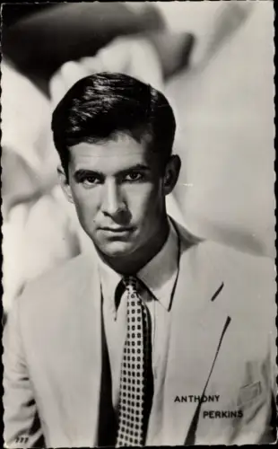 Ak Schauspieler Anthony Perkins, Portrait