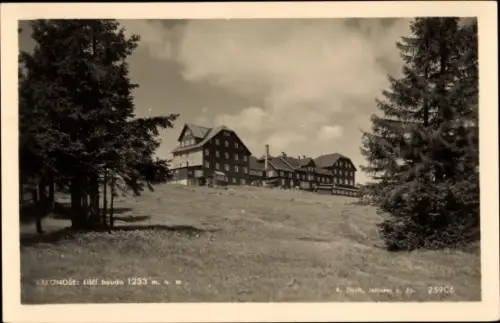 Ak Riesengebirge Böhmen, Lišći Bouda, Fuchsbaude